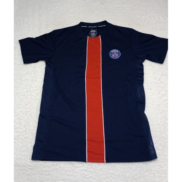 Paris Saint-Germain PSG Jersey Mens Medium Blue Home Soccer 2019 - Picture 1 of 12